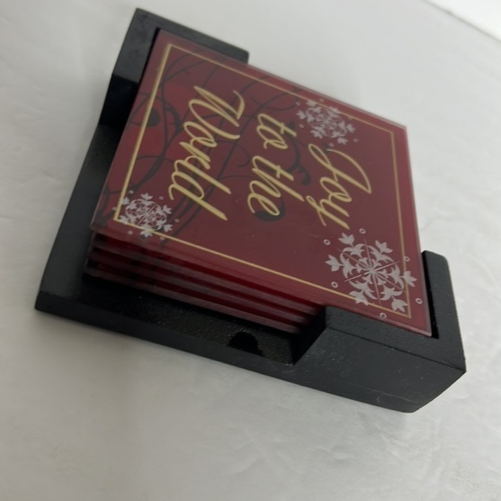 AMERICAN ATELIER SEASONAL COASTER SET - Picture 7 of 15